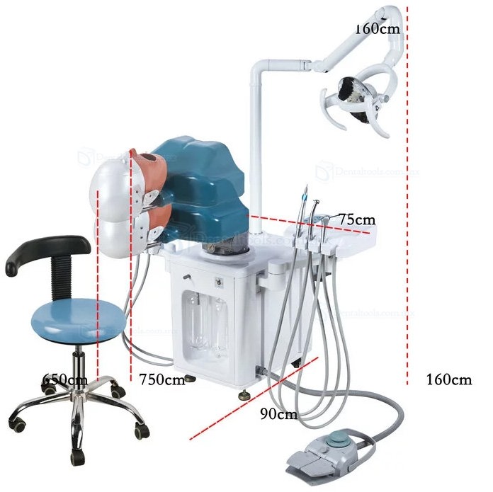 Jingle JG-A2 Dental Simulator Unit Working Station for Practical Teaching Training